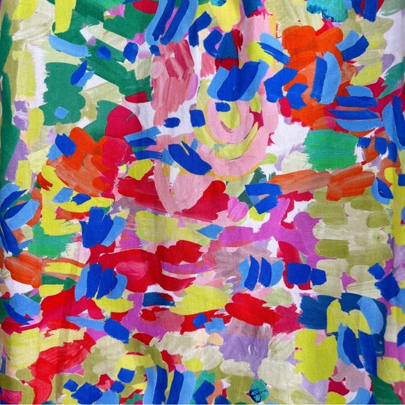 NWT Saloni shirt dress Tilly Summer Confetti - Picture 9 of 11